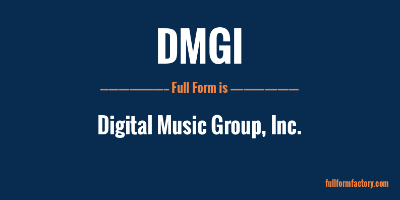 dmgi-full-form
