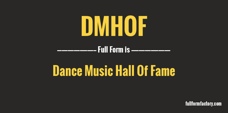 dmhof-full-form