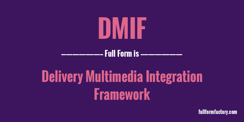dmif-full-form