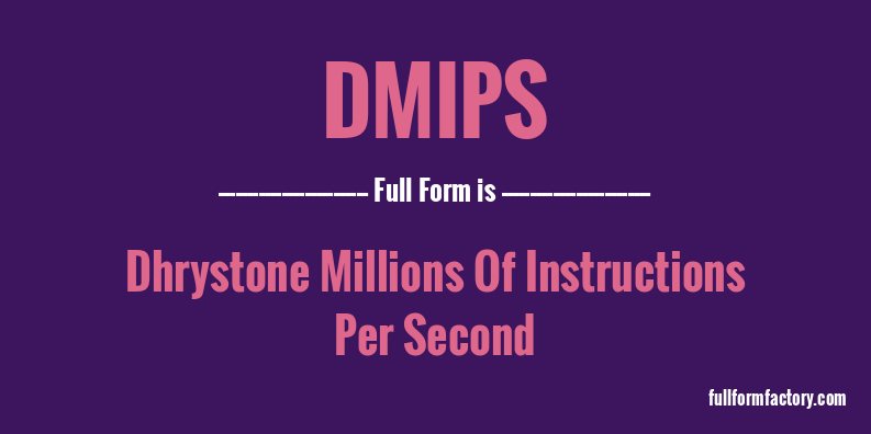 dmips-full-form