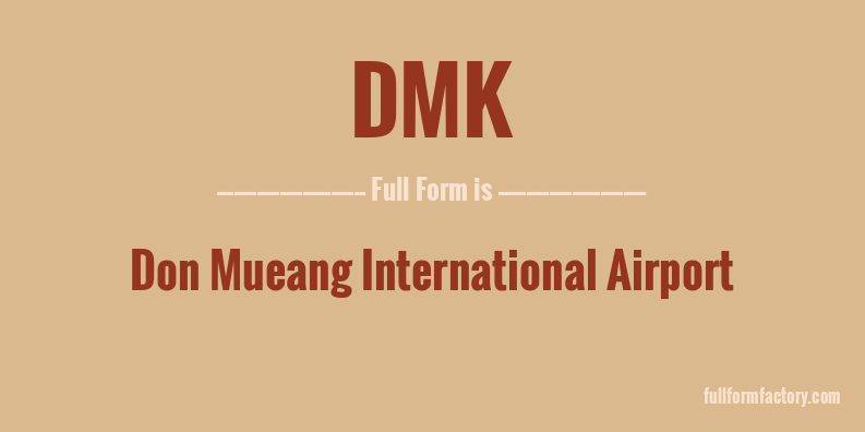 dmk-full-form