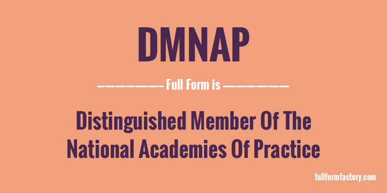 dmnap-full-form
