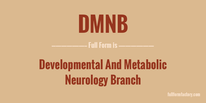 dmnb-full-form