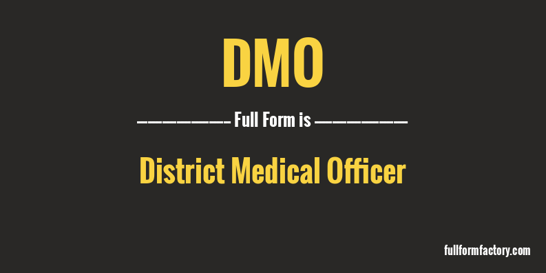 dmo-full-form