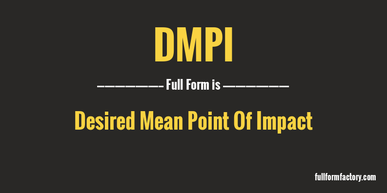 dmpi-full-form
