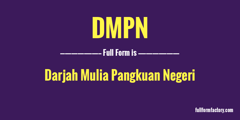 dmpn-full-form