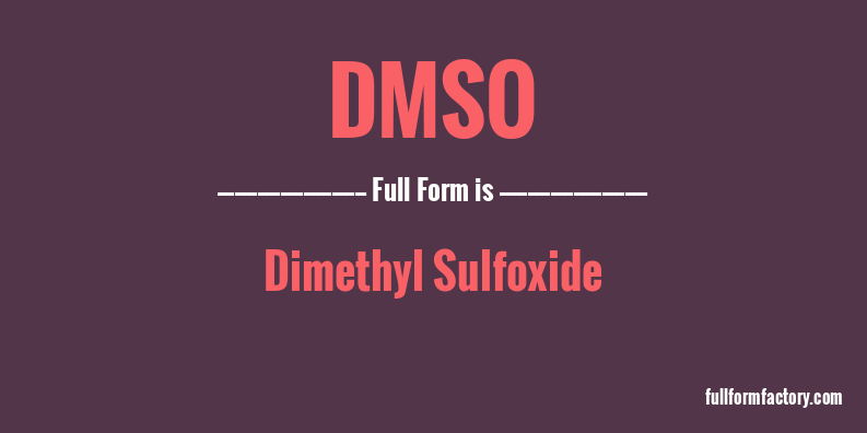 dmso-full-form