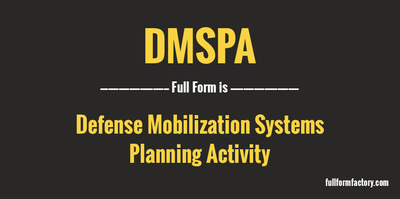 dmspa-full-form