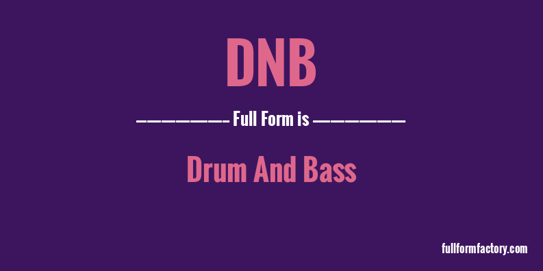dnb-full-form