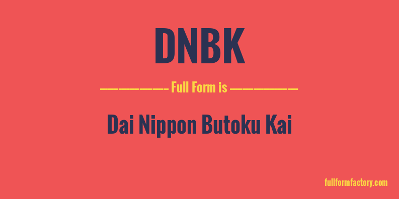 dnbk-full-form