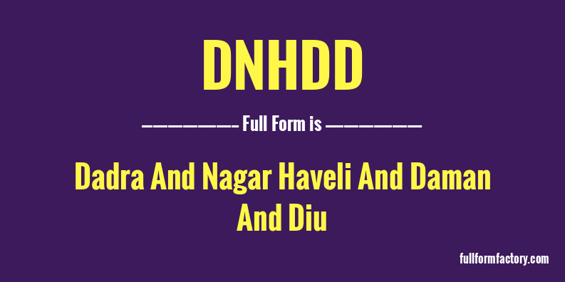 dnhdd-full-form