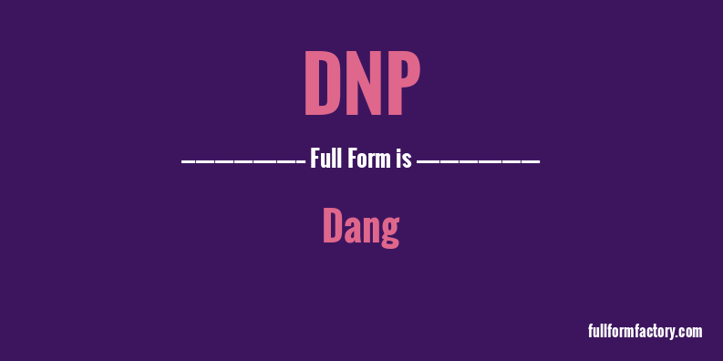 dnp-full-form