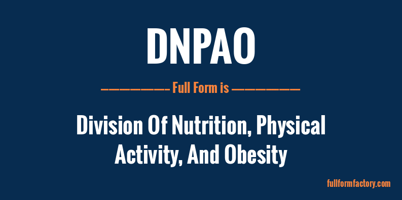 dnpao-full-form