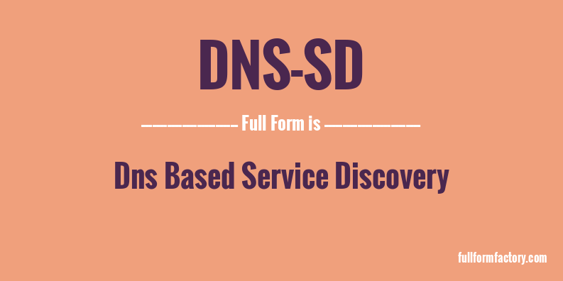 dns-sd-full-form