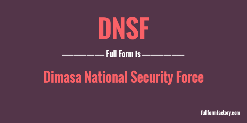 dnsf-full-form