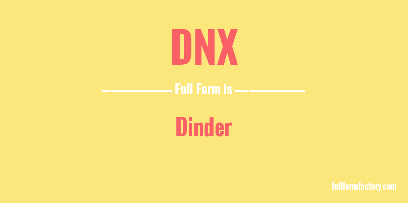 dnx-full-form