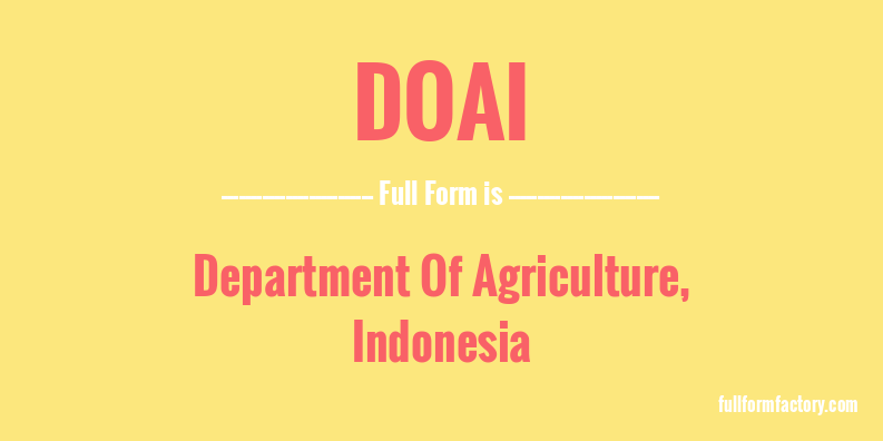 doai-full-form