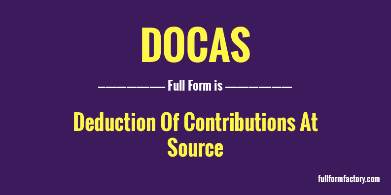 docas-full-form