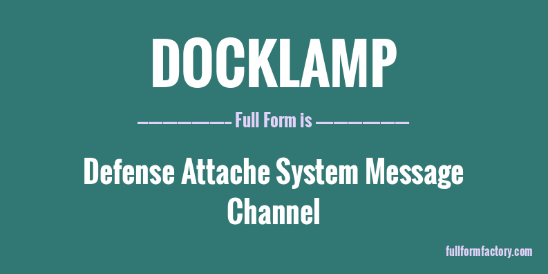 docklamp-full-form