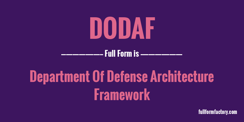 dodaf-full-form