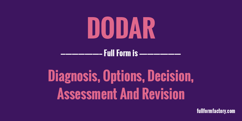 dodar-full-form