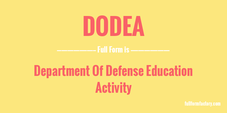 dodea-full-form