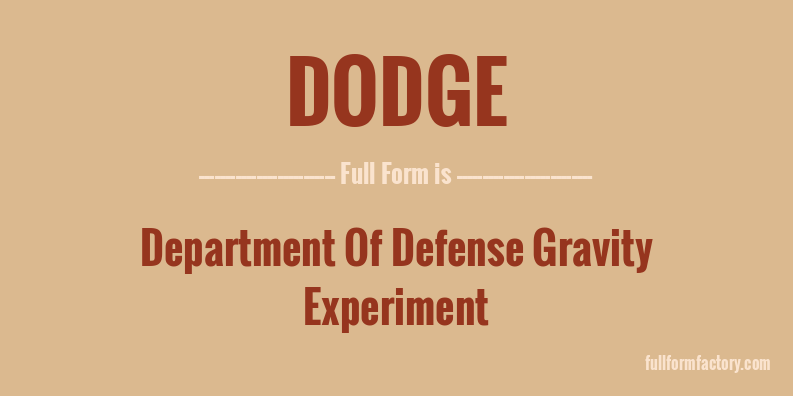 dodge-full-form