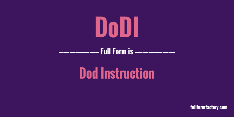 dodi-full-form