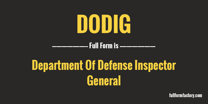 dodig-full-form