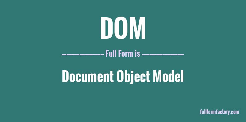 dom-full-form