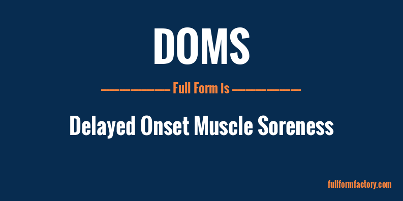 doms-full-form