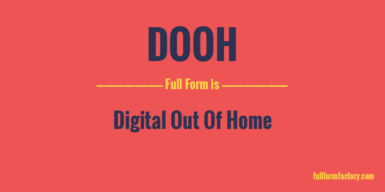 dooh-full-form