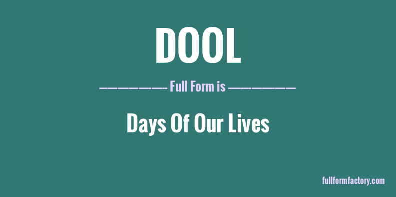 dool-full-form