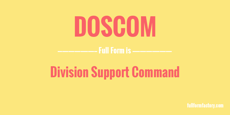 doscom-full-form