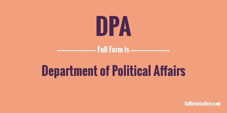 dpa-full-form