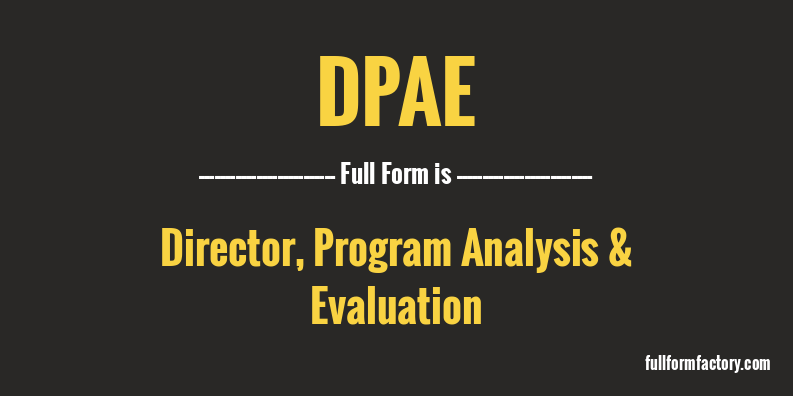 dpae-full-form