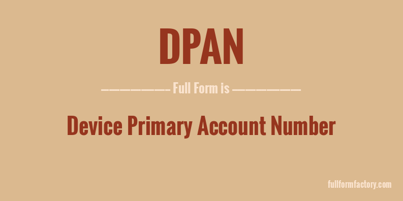 dpan-full-form
