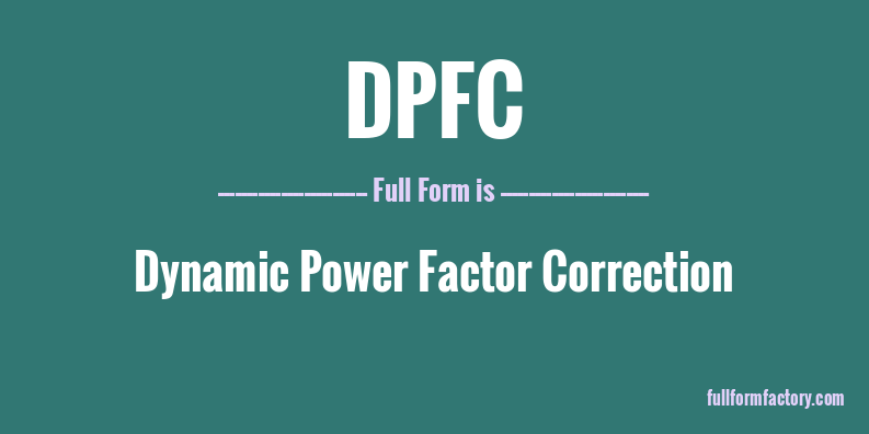 dpfc-full-form