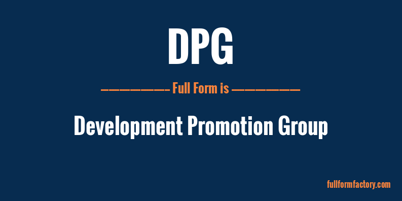 dpg-full-form
