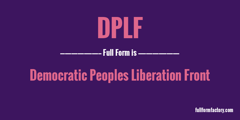 dplf-full-form
