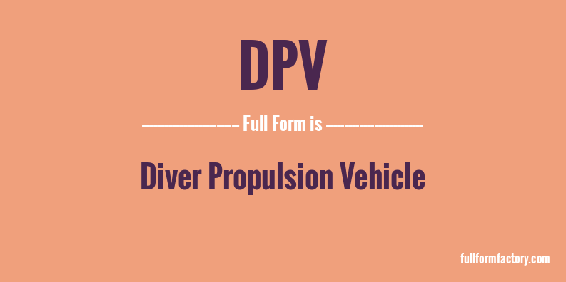 dpv-full-form