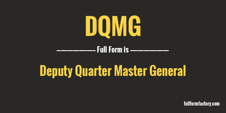 dqmg-full-form
