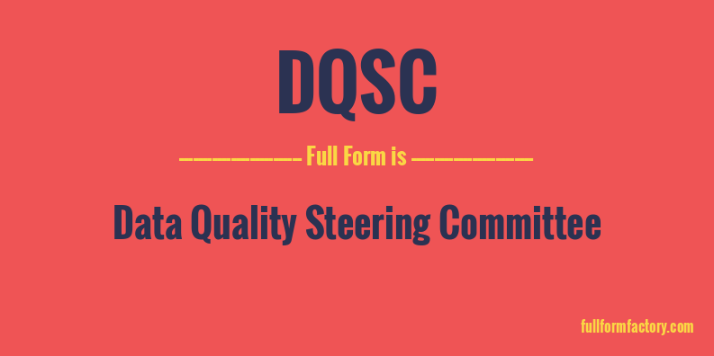 dqsc-full-form