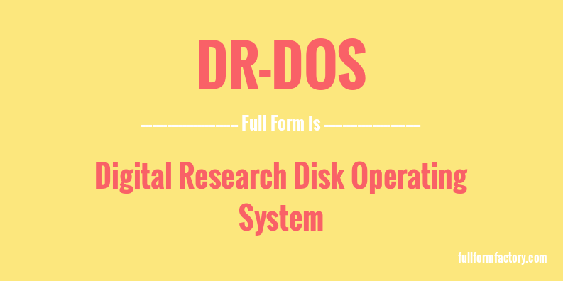dr-dos-full-form