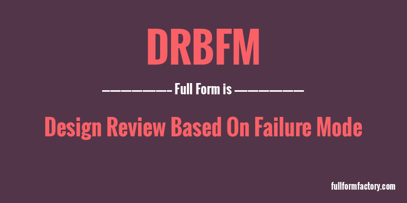 drbfm-full-form