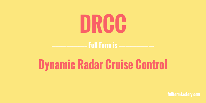 drcc-full-form