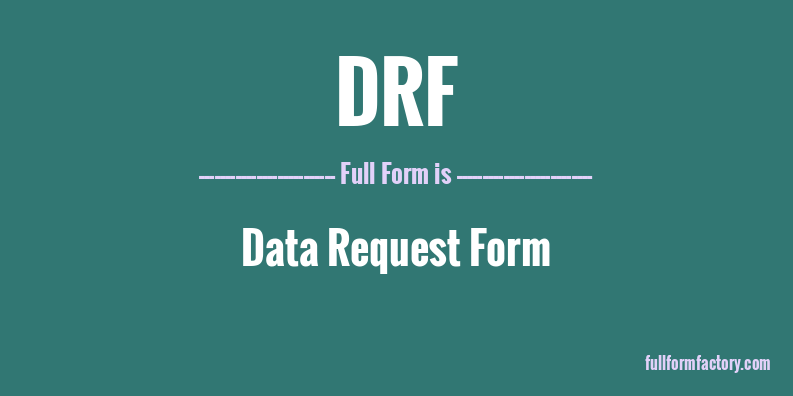 drf-full-form
