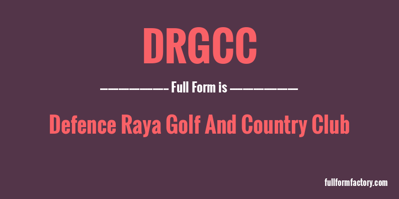 drgcc-full-form