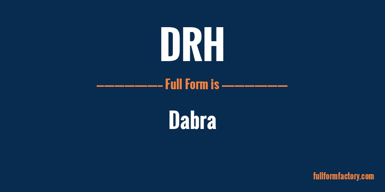drh-full-form