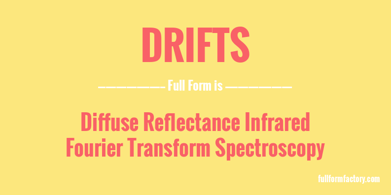 drifts-full-form
